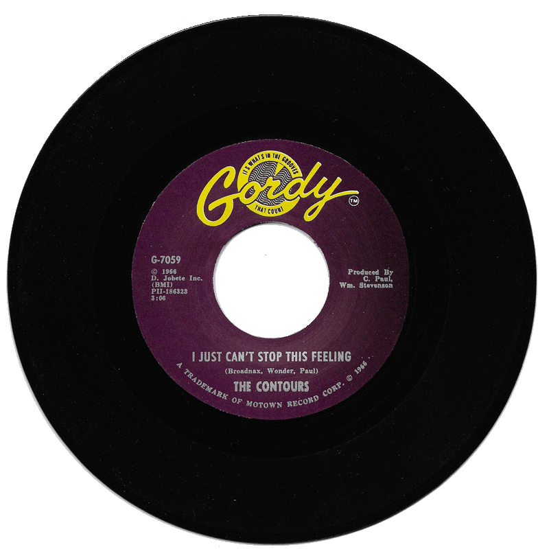 Contours (The) I Just Can't Stop This Feeling Soulful Records